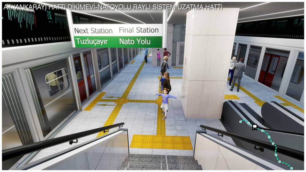 Ankara'da metro ağına dev yatırım: Başkentte ulaşım kökten değişecek! İşte yeni metro hatlarının güzergahı ve istasyonları 7